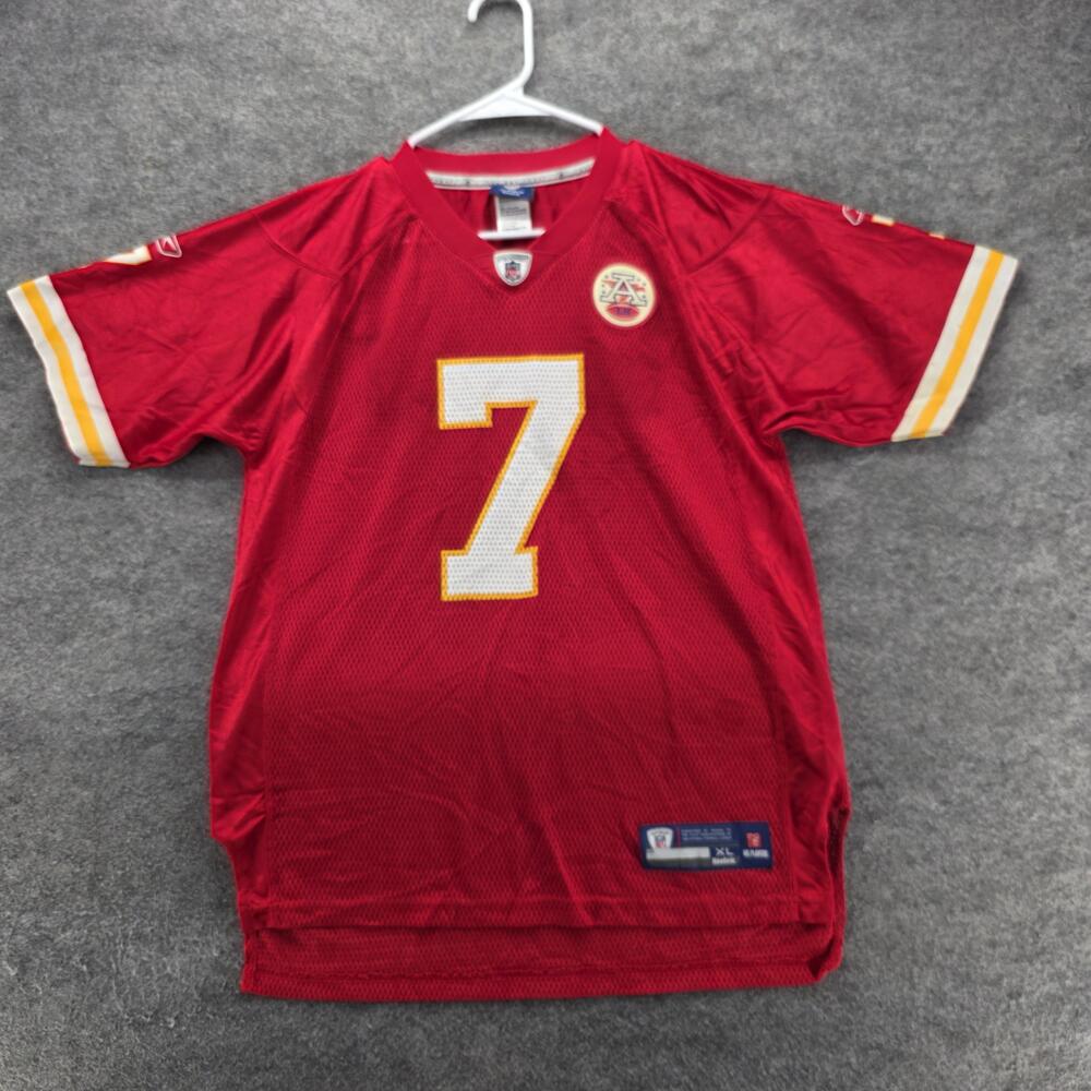 Kansas City Chiefs Jersey Mens XL Red NFL Football Onfield Reebok Cassel 7